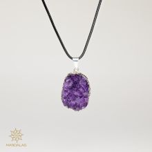Pendentif druse améthyste